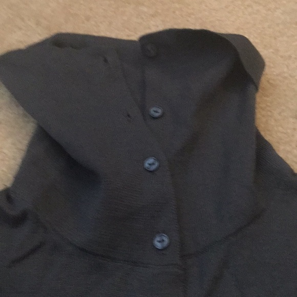 MINI Cardigan Sweater. 100% wool. Size Medium - Picture 3 of 7